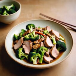 Healthy Pork Stir-Fry with Broccoli - Low Calorie - Frenchynosh