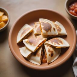 Cheesy Mini Quesadilla Bites - Vegetarian - Frenchynosh