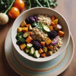 Hearty Harvest Quinoa Bowl - Vegetarian - Frenchynosh