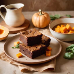 Decadent Butternut Squash Brownies - Gluten Free - Frenchynosh