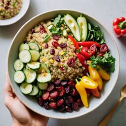 Superfood Crunch Quinoa Salad - Vegetarian - Frenchynosh