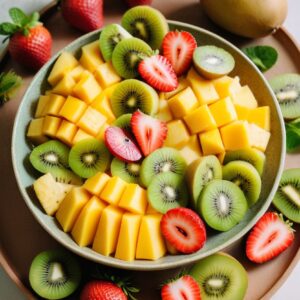 Tropical Delight Fruit Salad - Vegan - Frenchynosh