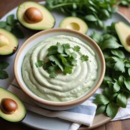 Emerald Delight Avocado Dip - Vegetarian - Frenchynosh