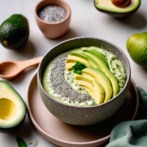 Zesty Keto Avocado Lime Chia Delight - Low Carb - Frenchynosh