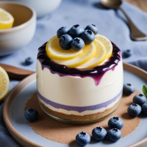 Citrus Berry Cheesecake Mousse Delight - Vegetarian - Frenchynosh