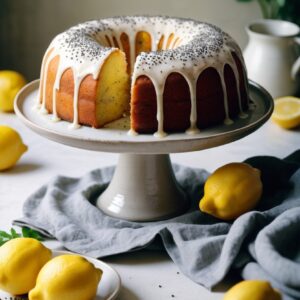 Zesty Lemon Poppy Seed Delight - Vegetarian - Frenchynosh