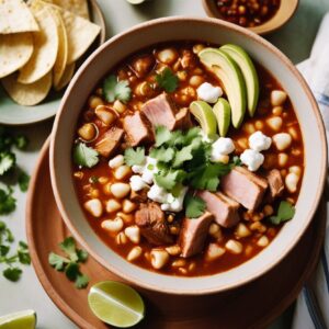 Traditional Mexican Pozole Soup - Halal - Frenchynosh