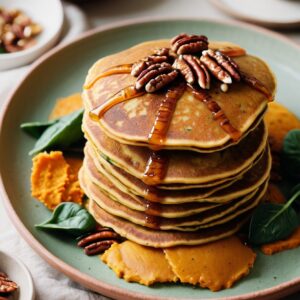 Harvest Morning Delight Pancakes - Vegetarian - Frenchynosh