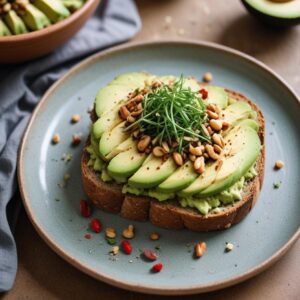 Avocado Pine Nut Morning Bliss - Vegan - Frenchynosh