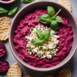 Earthy Beetroot and Walnut Pesto Delicacy - Vegetarian - Frenchynosh