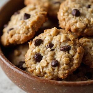 Tropical Banana Oat Delight Cookies - Vegetarian - Frenchynosh