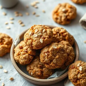 Harvest Oat Squash Cookies - Vegetarian - Frenchynosh