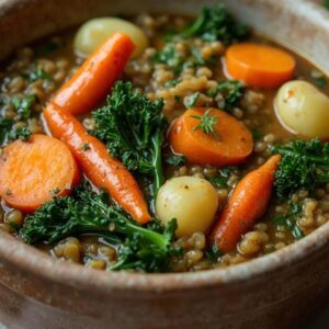 Hearty Vegan Lentil and Vegetable Stew - Vegan - Frenchynosh