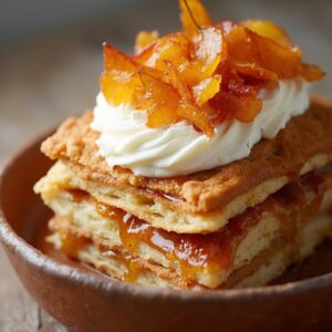 Golden Autumn Mille-Feuille - Vegetarian - Frenchynosh