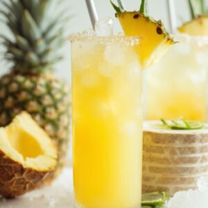 Tropical Pineapple Coconut Sparkler - Vegan - Frenchynosh