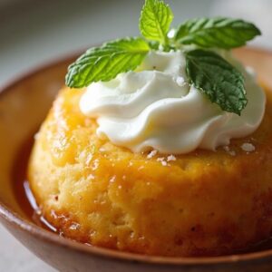 Limoncello-Infused Rum Baba Delight - Vegetarian - Frenchynosh