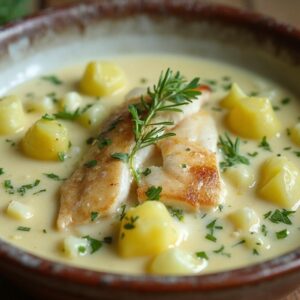 Hearty Smoked Haddock and Leek Chowder - High Protein - Frenchynosh